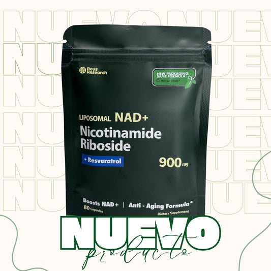RESVERATROL NAD+ menos sueño-menos cansancio