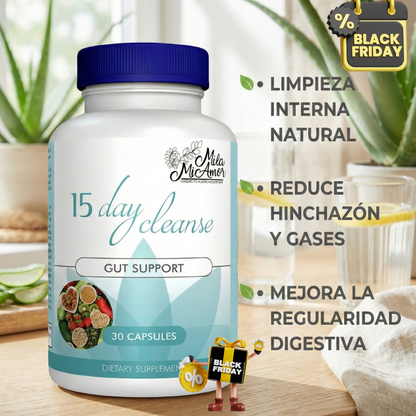 RETO 15 DIAS Libérate de la pesadez: El 'reset' digestivo que tu cuerpo pide a gritos.